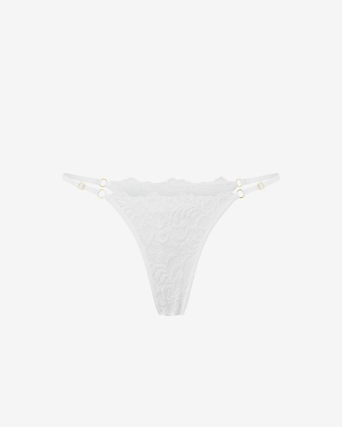 pili white // thongs