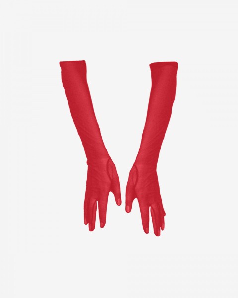 alexandra red // gloves